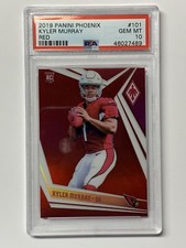Kyler Murray 2019 Panini Red Phoenix RC Vikings #101 /299 PSA 10 Gem Mint picture