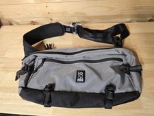 Chrome Industries Kadet Sling Messenger Bag 9L Black Silver picture