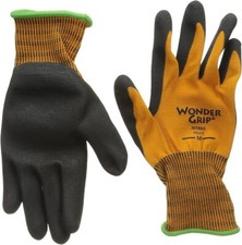 Wonder Grip WG510M Men's Medium Poly Knit Nitrile Dipped Coated Gripper Gloves picture