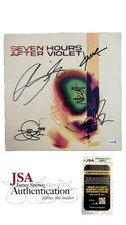 Seven Hours After Violet Self Titled Autographed Signed Vinyl with JSA SHAVO   picture