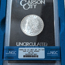 1880/79-CC Morgan Silver Dollar $1 VAM-4 Rev of 78 GSA Hoard NGC MS62 picture