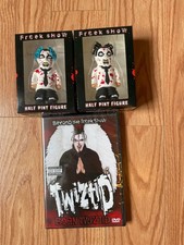 Twiztid MNE Half Pint Figures Madrox Monoxide Born Twiztid DVD Sealed ICP  picture
