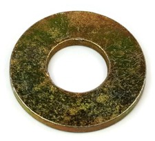 USA Flat Washers Grade 8 Yellow Zinc USS Round Washers - Sizes 1/4