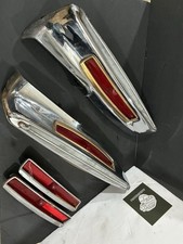 1974 1975 1976 Cadillac Deville Rear Bumper End Set RH LH Tail Lights picture