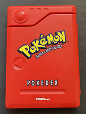 Vintage 1999 Pokémon Pokedex Tiger Electronics Red Handheld Tested Working picture