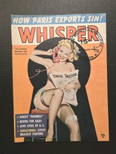 May 1952 Whisper Magazine, Vol. 5 #6, Great Peter Driben Cover Pin-ups picture
