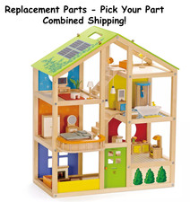 HAPE All Seasons Dollhouse REPLACEMENT pieces furniture figures U-Pick picture