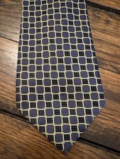 Men’s Handmade In England Silk Necktie Hilditch & Key 57.5”L X 4”W picture