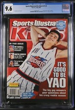 CGC 9.6 Sports Illustrated for Kids Magazine with Lebron James RC #264 2003 picture