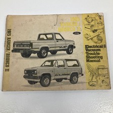 1985 Ranger Bronco II Electrical Vacuum Trouble-Shooting Ford picture