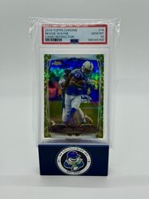 REGGIE WAYNE 2014 Topps Chrome #14 CAMO REFRACTOR SP /499 PSA 10 - POP 2 picture