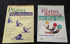 Ellie Herman + Michael King Pilates Workbook on the Ball 2 Book Lot PB Illus picture