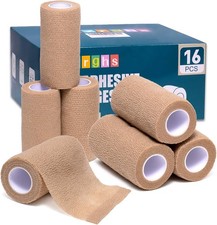 Aposito alginato calcio plata pulgadas paquete 16 para cuidado de heridas picture