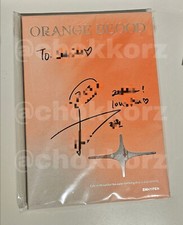 enhypen orange blood jungwon signed album RARE picture