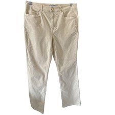 J McLaughlin Women's Straight-Leg Pants in Cream $128 MSRP picture