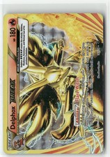 Delphox BREAK 14/124 BREAK Rare Fates Collide Pokemon Holo HP picture