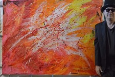Mark Little,  Original, painting,60”x48”Acrylic,Abstract,36,extra Large,Giant,X picture