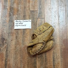 Vintage 1960s Spalding Rocky Colavito Baseball Glove 42-395 picture