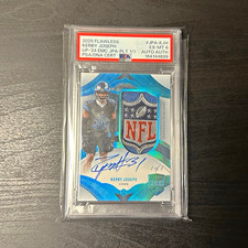2024 Panini Eminence Kerby Joseph JPA-KJH NFL Shield Patch Auto 1/1 PSA picture