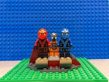 Lego Ninjago lot, njo0056 Chokun, njo079 Kimono Jay, and njo071 Kimono Kai picture