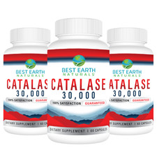Catalase 30,000 Hair Supplement by Best Earth Naturals -Buy 2 Get 1 FREE 3 Pack picture