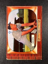 1955 Bowman Walt Dropo #285 miscut picture