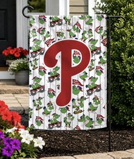 MLB Philadelphia Phillies Phillie Phanatic Unique Premium Garden Flag Yard Flag picture