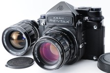Perfect set[EXC+5] Pentax 6x7 67 TTL Camera 75mm f4.5 / 105mm f2.4 From JAPAN picture