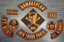 EMBROIDERED DAMAGEPLAN NEW FOUND POWER FULL PATCH SET 10pcs (Please Read Ad) picture