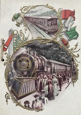 1907 Brotherhood Locomotive Firemen Enginemen Schenectady NY 5th Annual Ball picture
