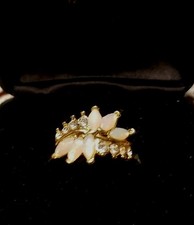 Vintage Van Doran Opal Ring, Size 6, In Original Box picture