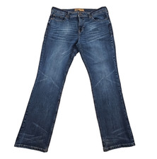 Vintage Seven 7 Jeans Men's 38x34 Dark Wash Straight Fit Stretch Denim EUC picture