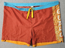 Universal’s Volcano Bay Employee Uniform Men’s Swim Trunks Shorts Size 4XL Guard picture