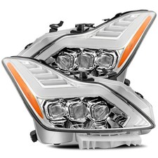 For 08-13 Infiniti G37 14-15 Q60 Alpharex Nova G2 Chrome LED Headlights Headlamp picture