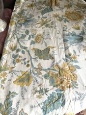 Pottery Barn Marie Palampore Drapes Neutral Set 2 Floral 96 Curtains Rare More+ picture