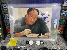 James Gandolfini Signed 8x10 Photo Tony Soprano The Sopranos PSA/DNA Auto picture