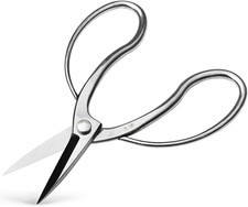 Stainless Steel Series Traditional Bonsai Scissors, Made in Japan 7 in (180 Mm), picture
