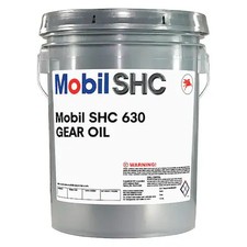 Mobil 110843 Gear Oil, 5 Gal, Pail, Synthetic, Iso Viscosity Grade 220, Orange picture