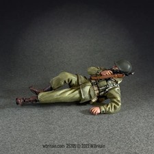 W Britain 25205 - U.S. Infantry Officer Prone picture