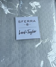Sferra Amato  Gray  King Blanket  Duvet Coverlet  Cotton Pique NEW Portugal picture
