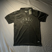 Brazil Blackout Jersey Nike Authentic Dri-FIT Special Edition Size Large NWT picture