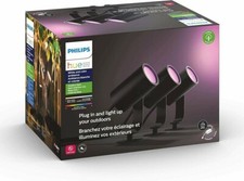 Philips Hue Lily White & Color Outdoor Spot Light - 3 Pack picture