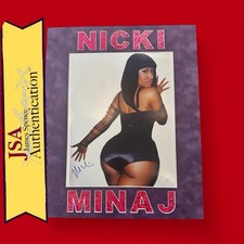 Nicki Minaj Signed Photo 16x20 Framed - JSA picture