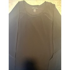 Athleta Black Long Sleeve Crew Top picture