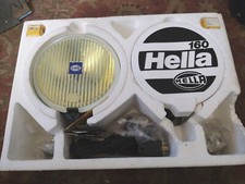 Hella 160 black fog lights original on VW Porsche Mercedes & Trucks  picture