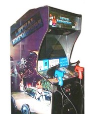 VINTAGE ARCADE GAME - 1992 KONAMI LETHAL ENFORCERS - WORKING - *RARE* picture