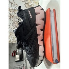Reebok Zig Dynamica 4 Black Rose Gold Running Shoes  Womens 7 picture