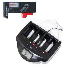 MaximalPower Universal Rapid Charger & Battery Tester for AA AAA C D 9V (FC999) picture