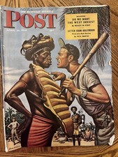 April 21 1945 Saturday Evening Post in Acceptable Condition picture