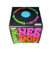 NEW Schylling NeeDoh Groovy Glob BLUE Fidget Squeeze Toy 100% Authentic Viral picture